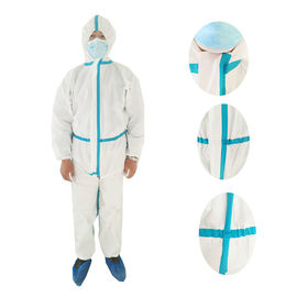 63G GSM Lightweight Full Body Protection Suit S-XXL Size For Safety