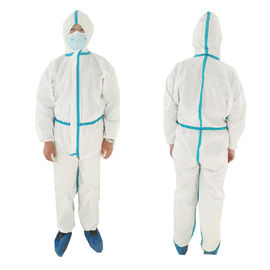 63G GSM Lightweight Full Body Protection Suit S-XXL Size For Safety